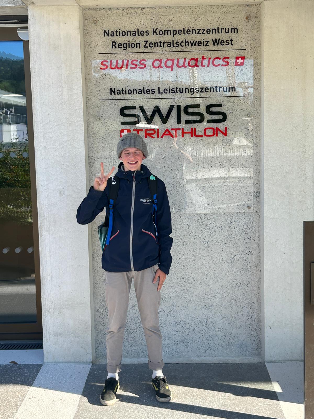 Cedric Wider Schwimmen